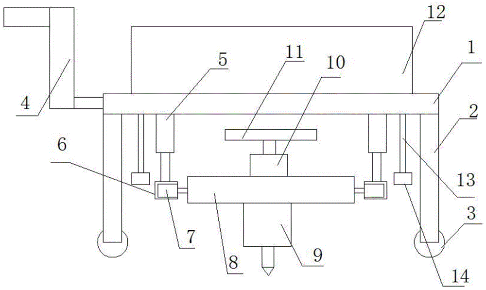 一种建筑施工用水泥地面修整车的制作方法