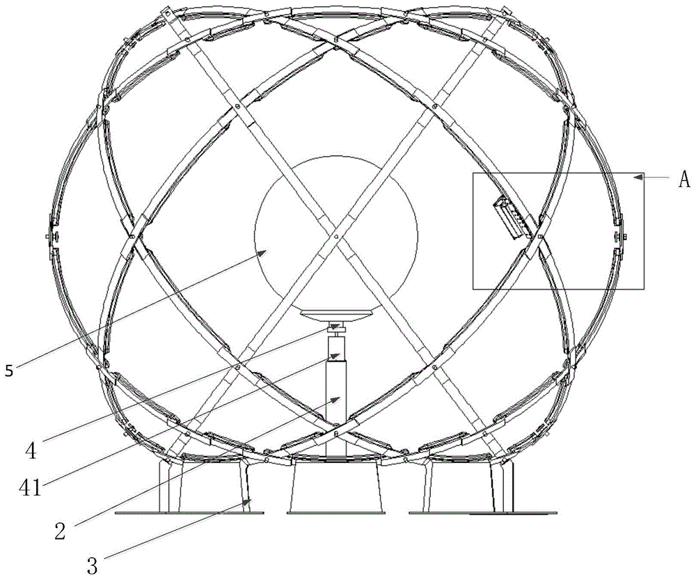 一种轨道星座通讯网络模拟系统的制作方法