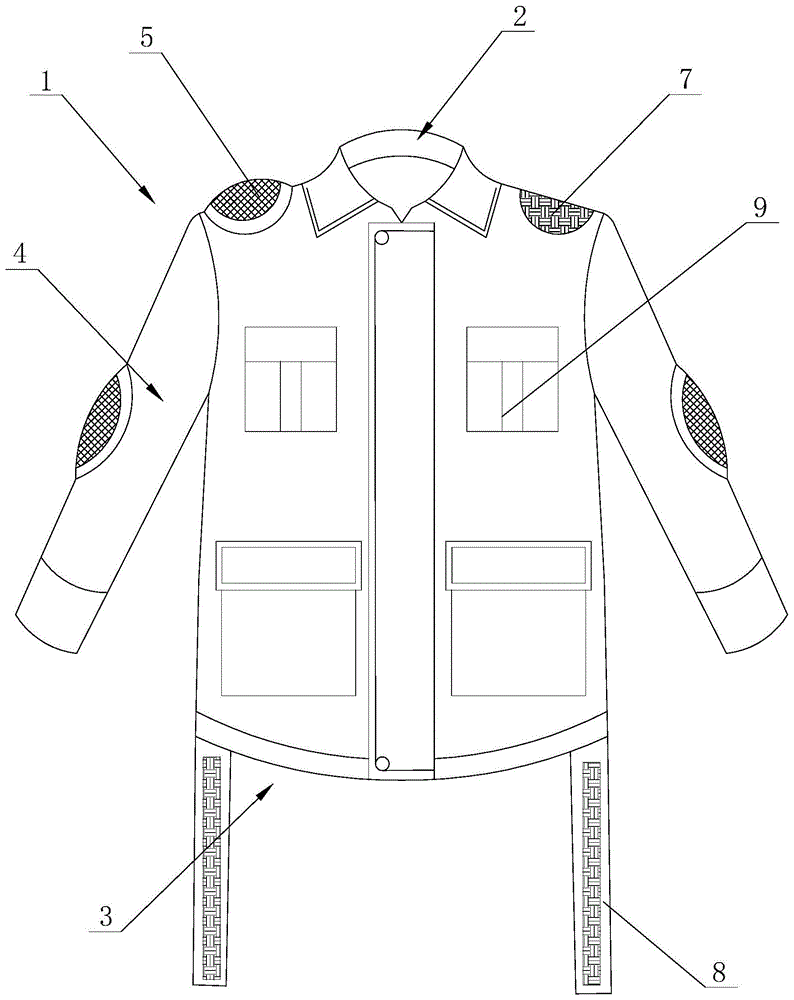 一种多功能夏季战训服的制作方法