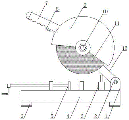 一种新型建筑工程用钢材切割设备的制作方法