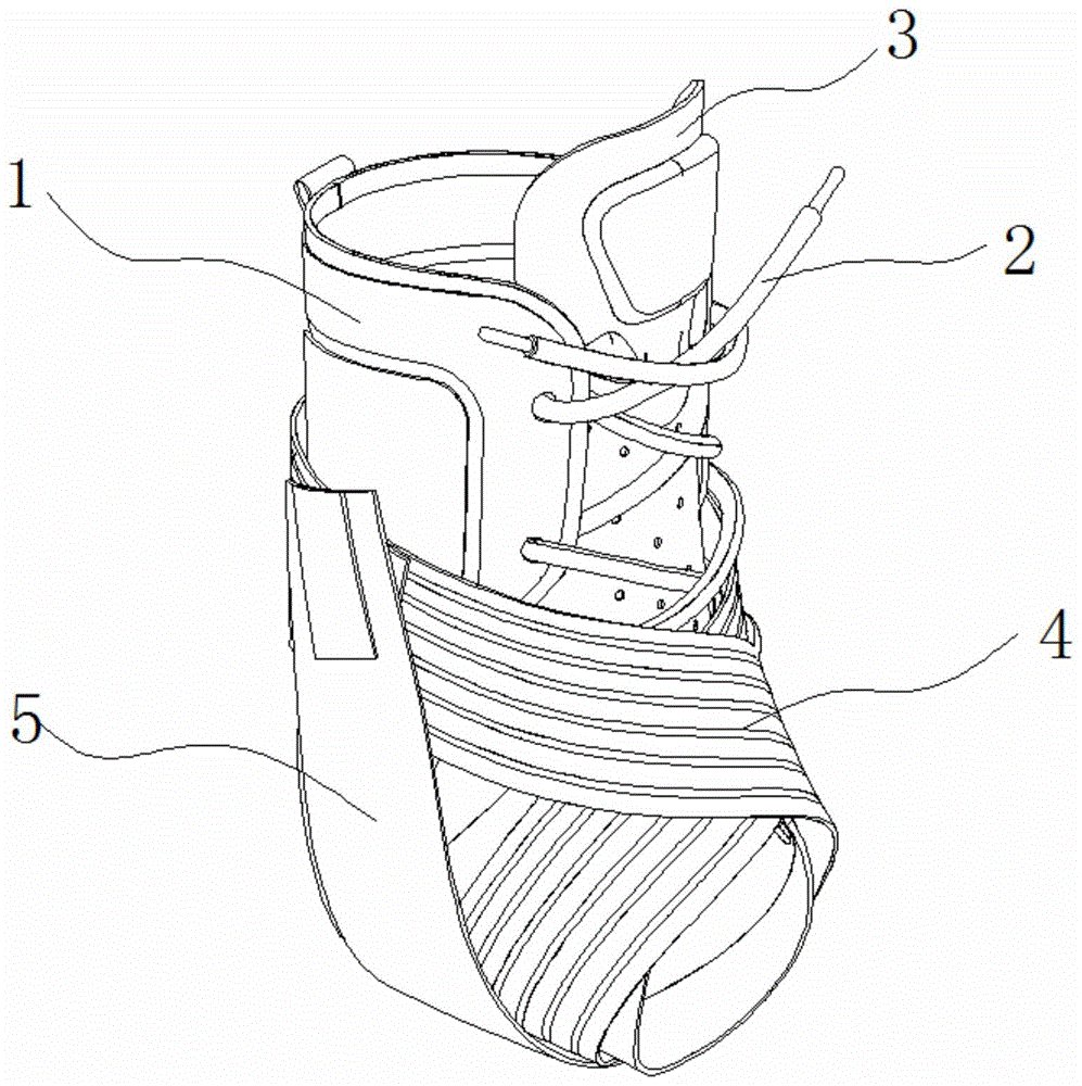 一种新型护踝的制作方法