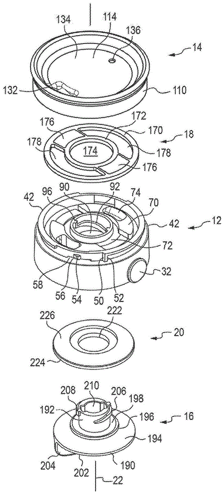 饮品容器盖组件的制作方法