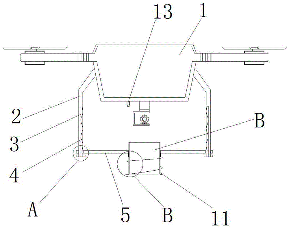 一种无人机高强度底部护板的制作方法