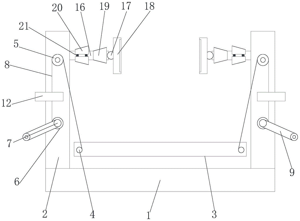 一种汽车零件加工用旋转治具的制作方法