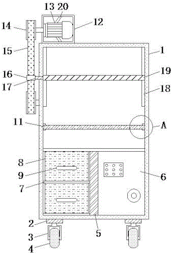 多功能文件转存柜的制作方法