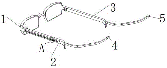 一种新型防掉落眼镜的制作方法