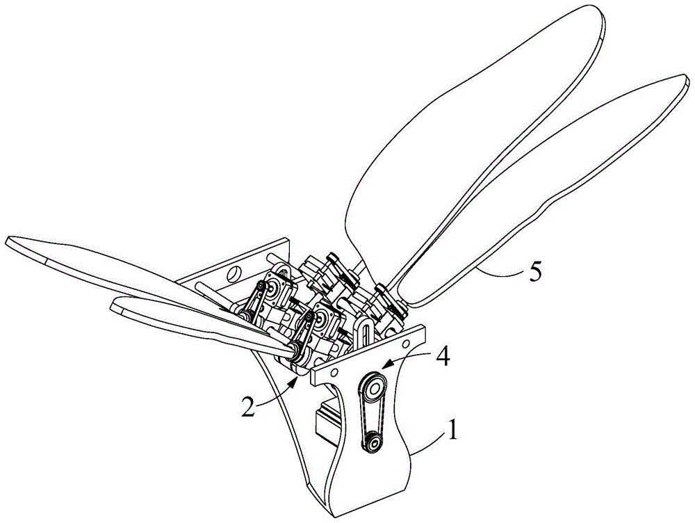 一种曲轴式仿生蜻蜓机器人的制作方法