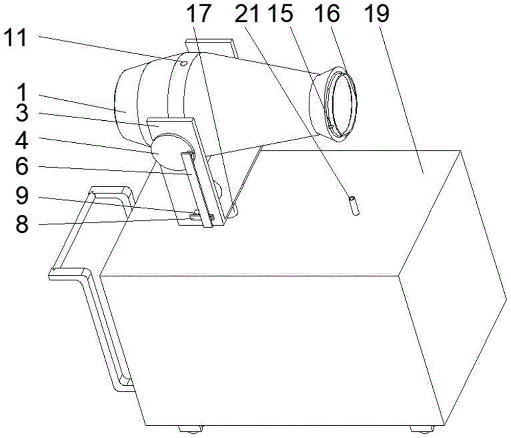 一种建筑施工作业面喷淋降尘降温装置的制作方法