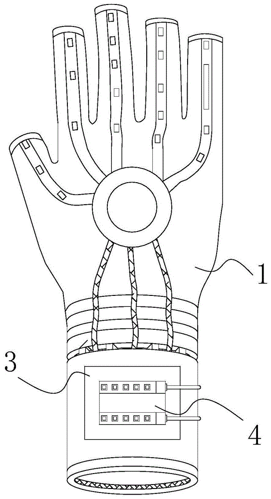 一种具有防护功能的智能手套的制作方法