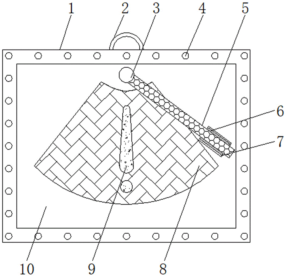 一种建筑施工用警示板的制作方法