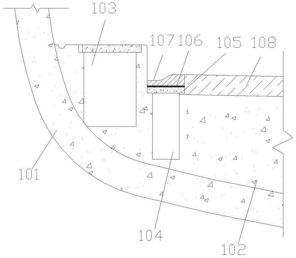 公路隧道污水沟整体模筑机的制作方法