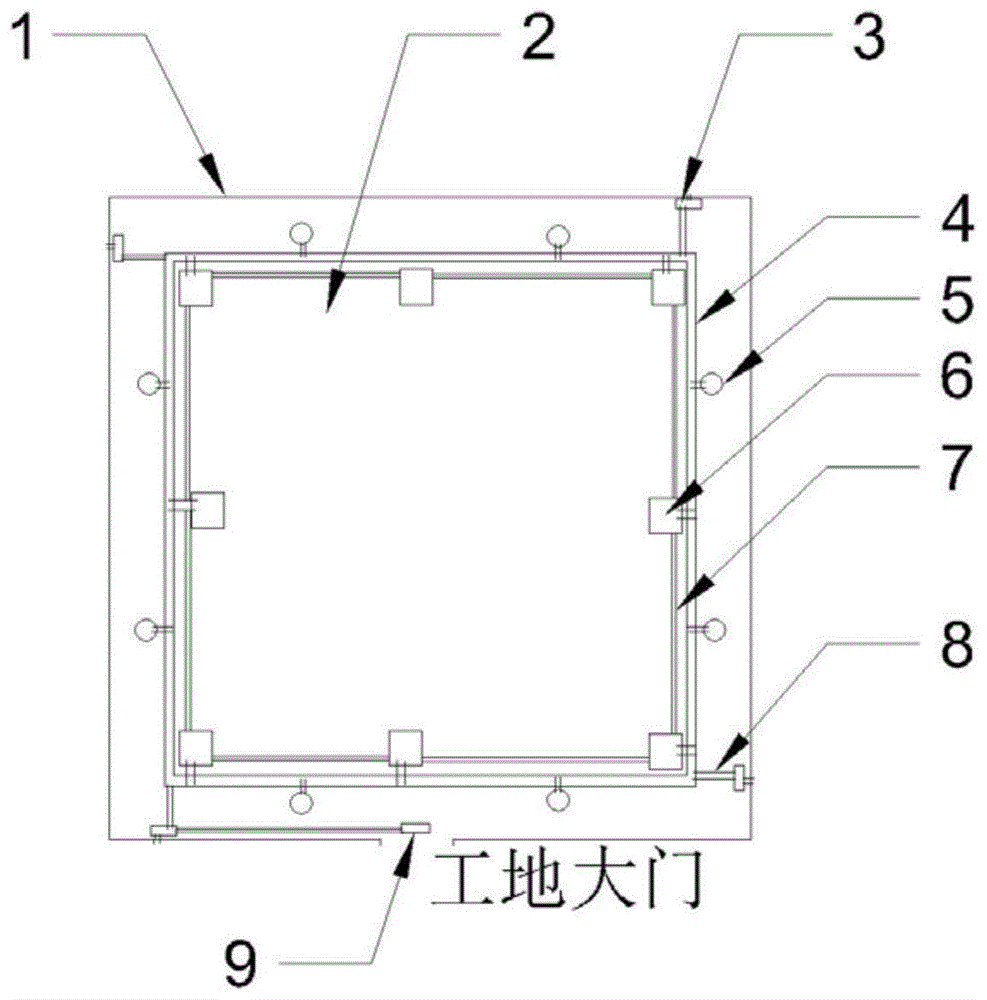 建筑工地循环水利用系统的制作方法