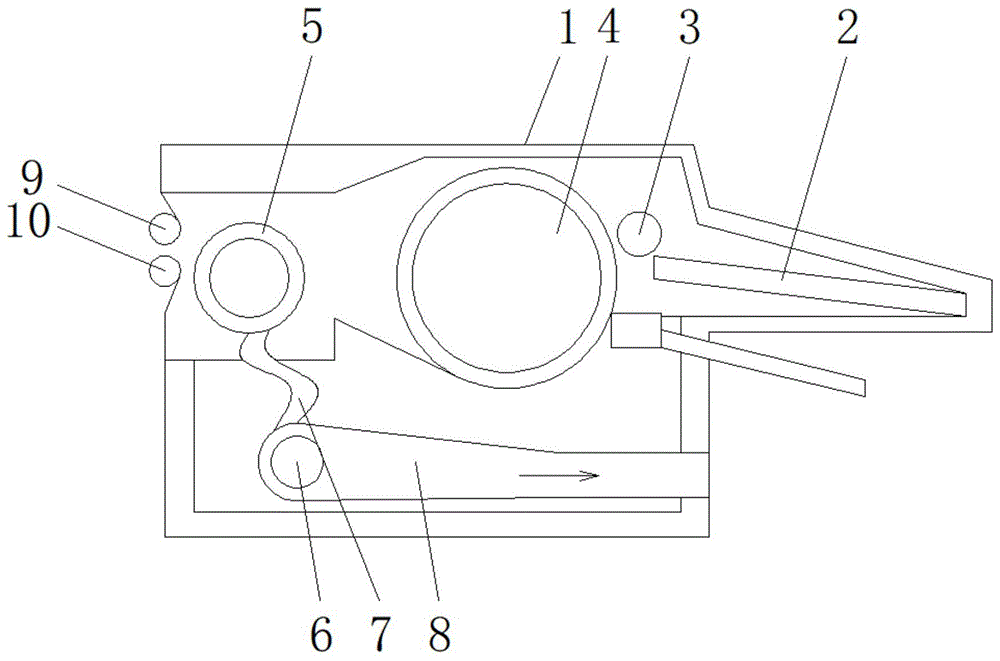 一种改进型粗沙头开松机的制作方法