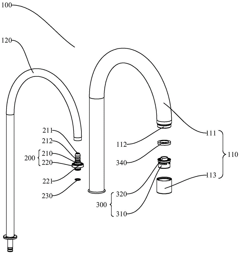 双水路起泡装置的制作方法