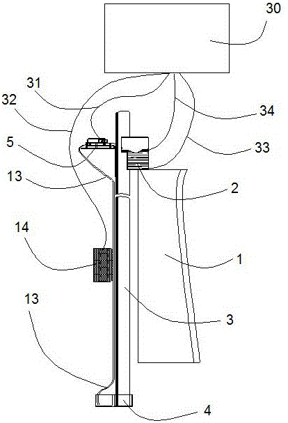 电梯导轨油循环使用系统的制作方法