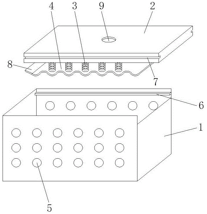 一种锂电池模块箱的制作方法