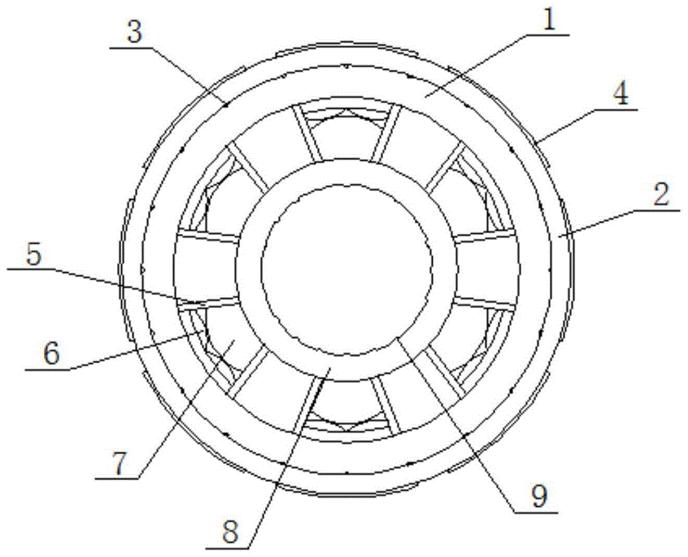 一种翻板机滚轮组件的制作方法