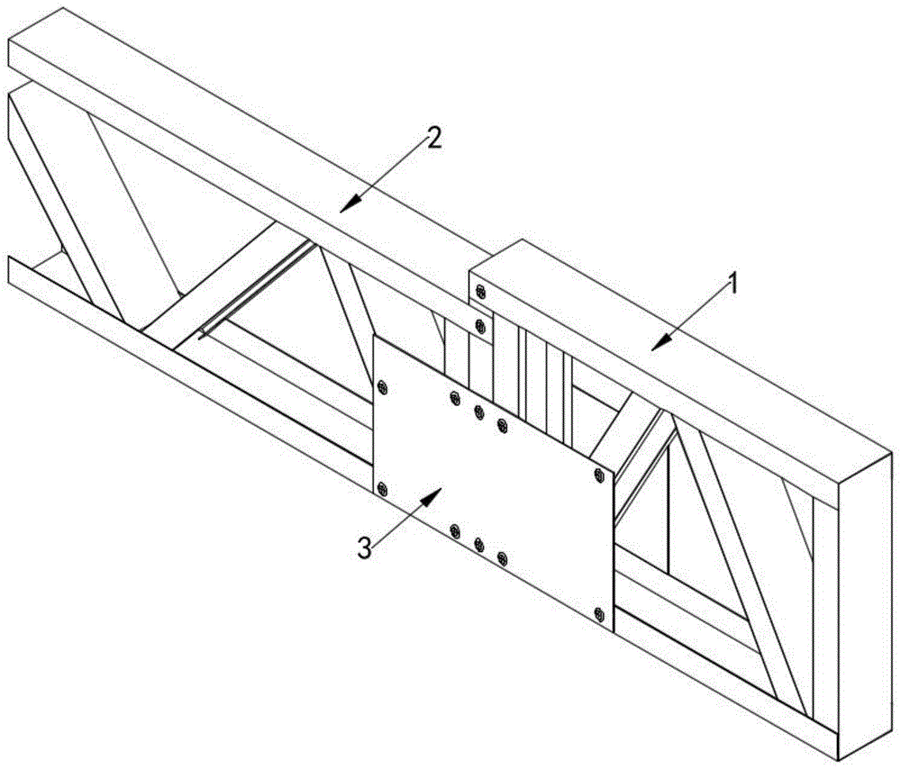一种高低降板梁连接结构的制作方法