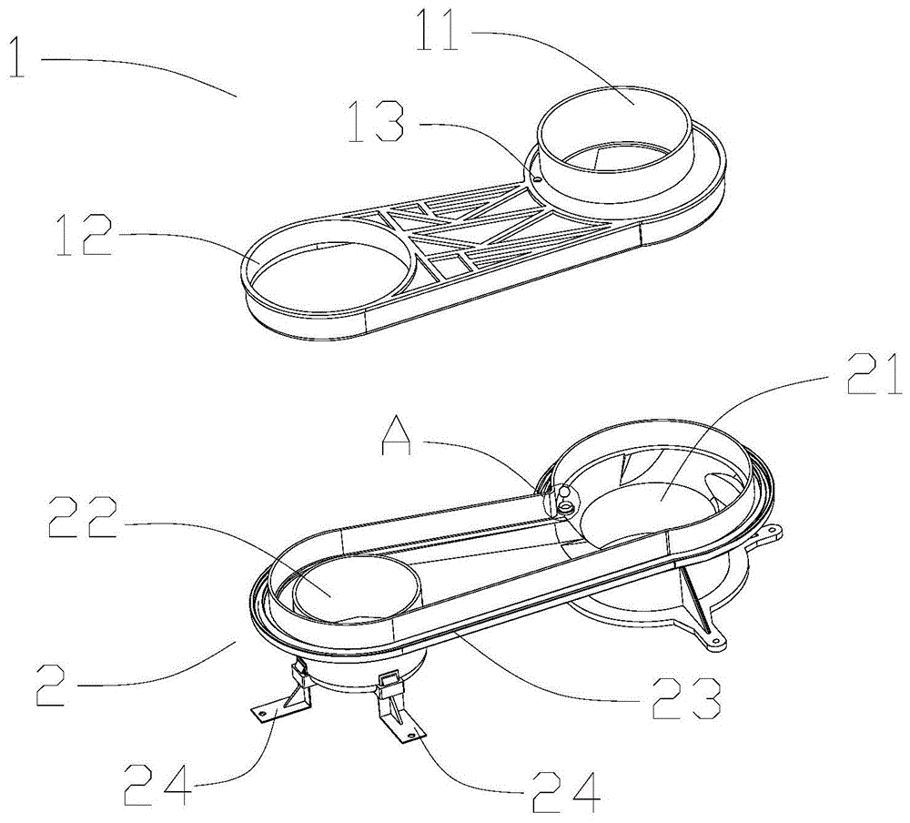 一种建筑预埋排水用旋流器的制作方法