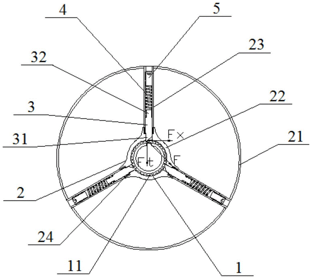 一种轮胎快速定心夹具及其手轮组件的制作方法