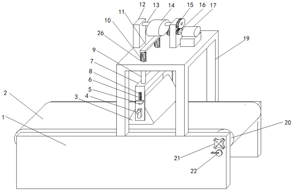 一种纸制品加工用压花装置的制作方法