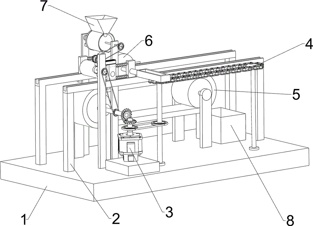 一种建材用竹木筒去青皮机的制作方法