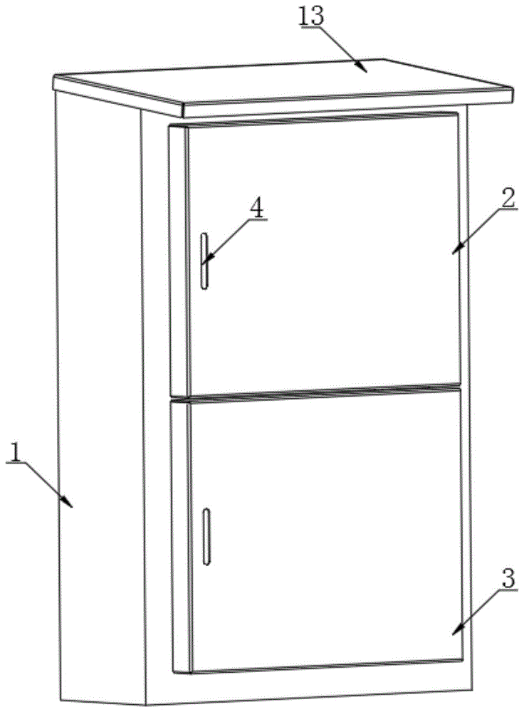一种带有防护结构的交流低压配电柜的制作方法