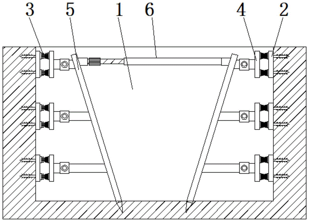 一种具有减震效果的建筑基坑的制作方法