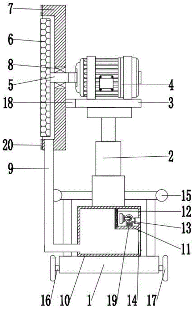 一种工程建筑用外墙壁面平整设备的制作方法