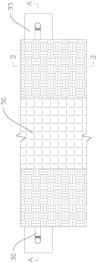 一种生态透水性园路加宽结构的制作方法