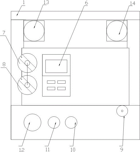 燃气壁挂炉培训展示测试模拟机的制作方法