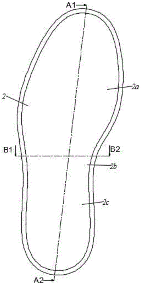 循环按摩排气鞋底的制作方法