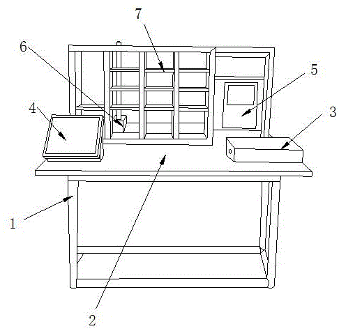 一种机电一体化立体车库用教学展示模型的制作方法