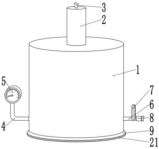 一种具有抗冲击能力的高压容器的制作方法