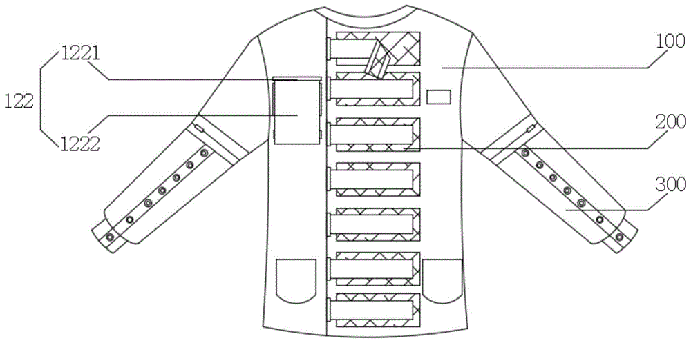 一种放疗科患者病员服的制作方法