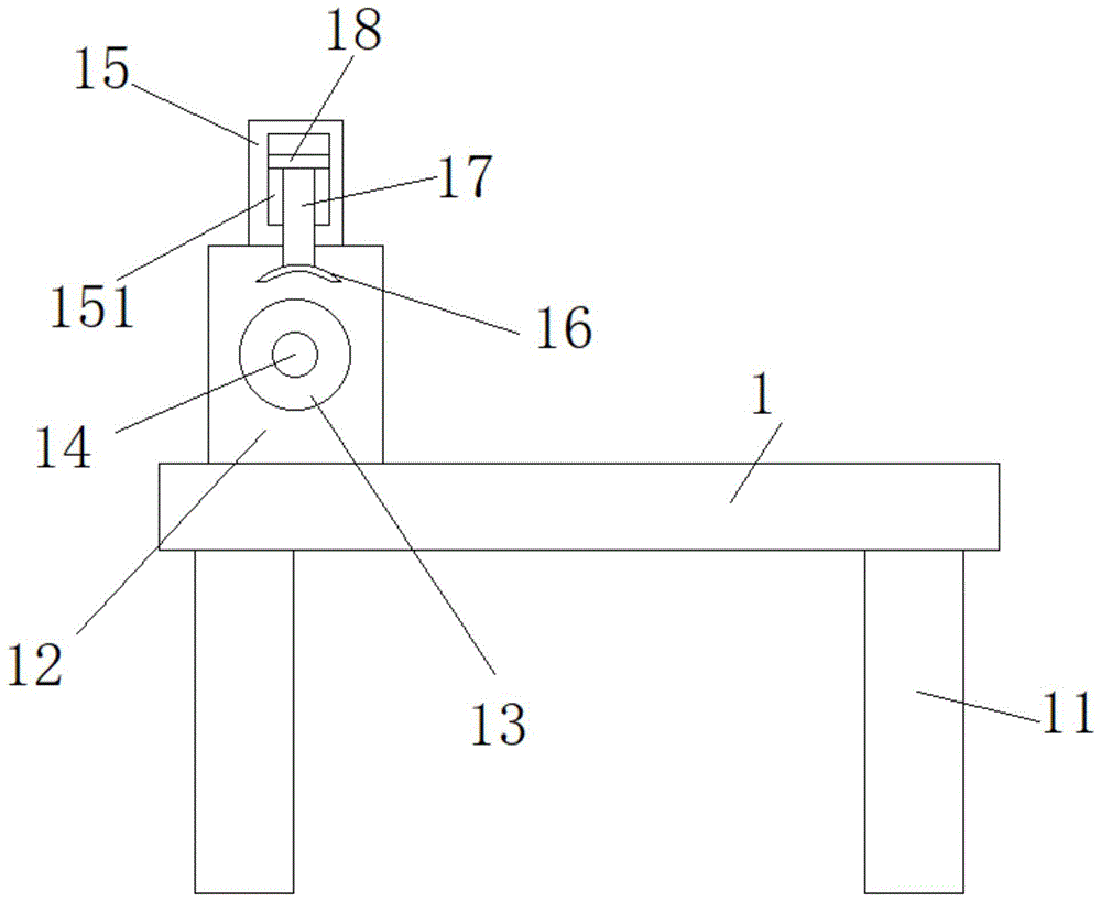 一种新型制衣用布料收展机的制作方法