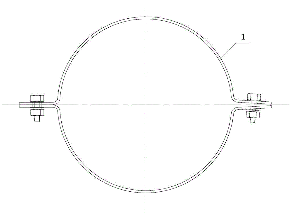 紧固防变形预制管桩钢抱箍的制作方法