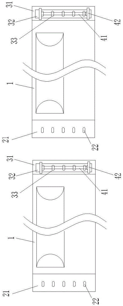 一种新型连接的围油栏的制作方法