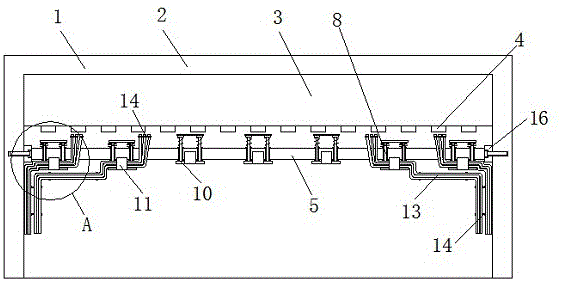 一种计算机网络布线架装置的制作方法