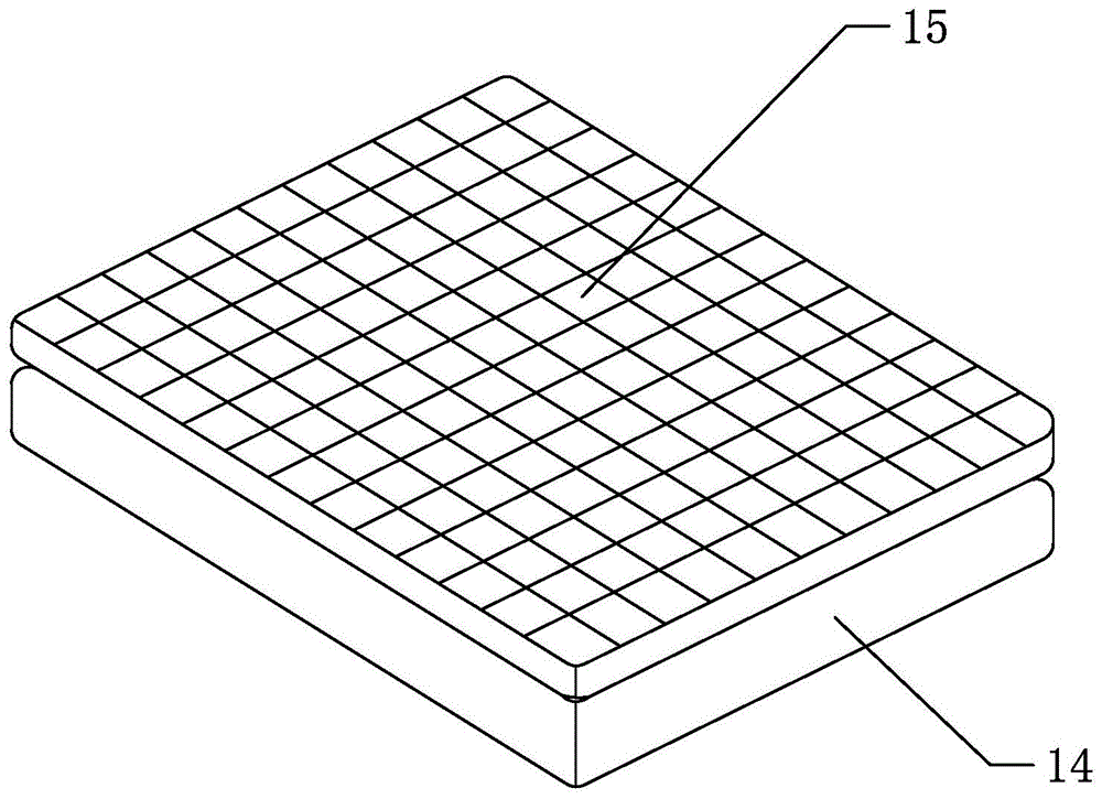 一种兼顾控温和支撑系统的床垫的制作方法