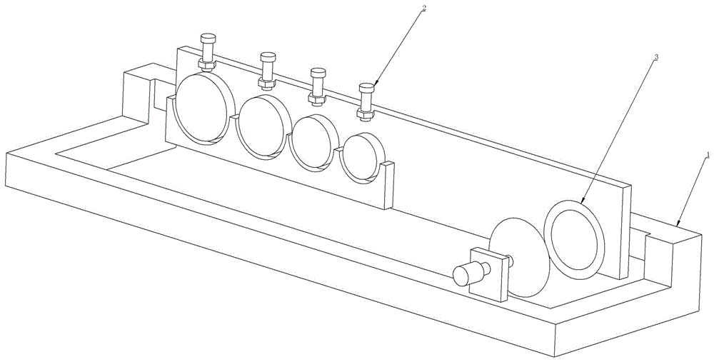 一种钢球钢棒用线切割夹具的制作方法