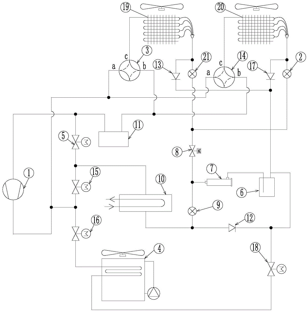 一种蒸发冷热泵机组的制作方法