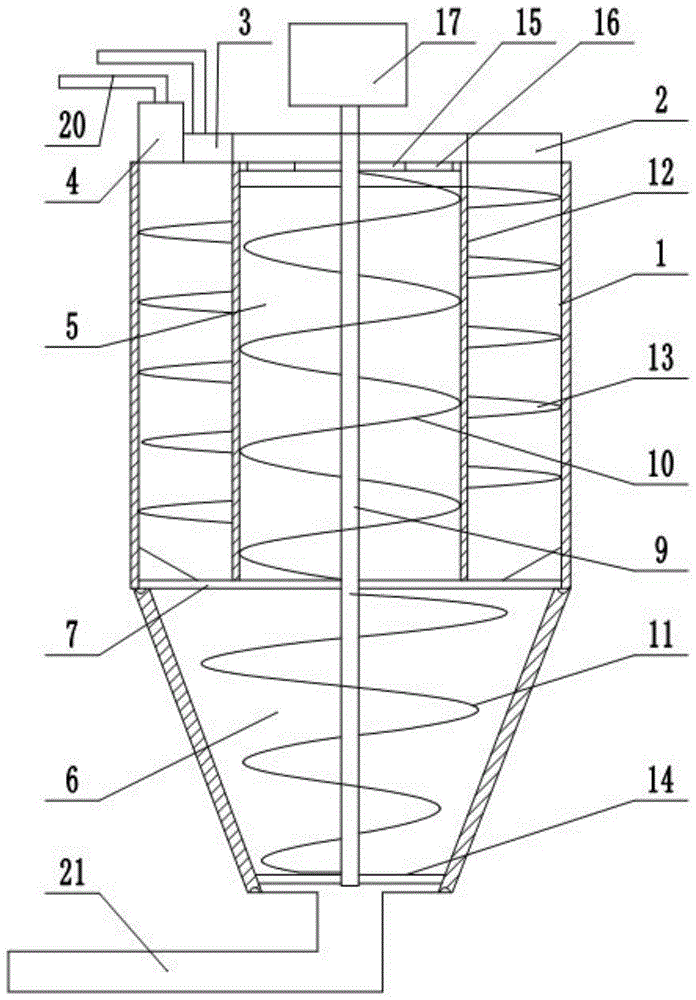 一种肉鸡养殖喂料塔的制作方法