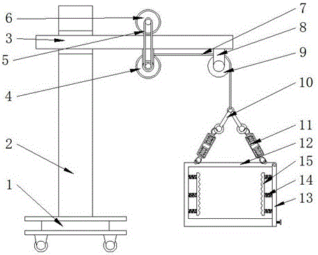 一种建筑施工用吊材搬运装置的制作方法
