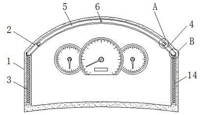 一种汽车用仪表盘的制作方法