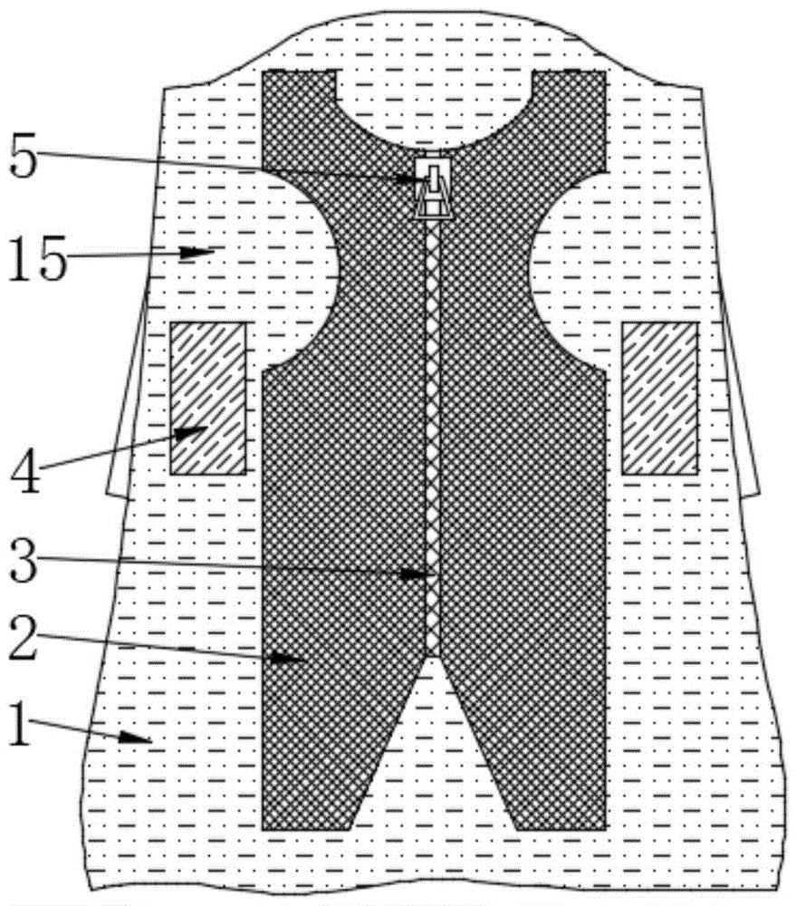 一种放疗科患者治疗服的制作方法