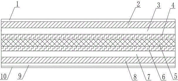 高强度弹性体改性沥青防水卷材的制作方法