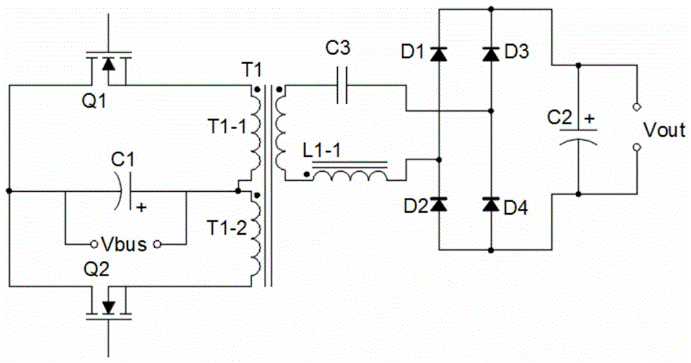 一种宽范围输入的DC-DC隔离转换功率电路的制作方法