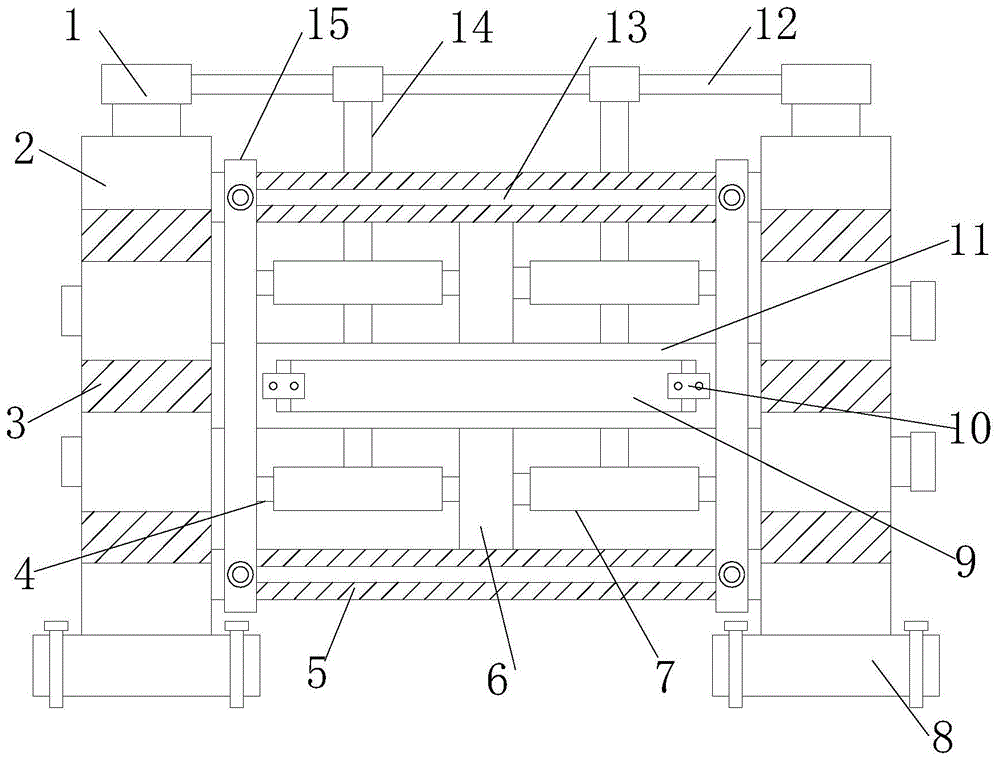 一种公路桥梁安全防撞护栏装置的制作方法