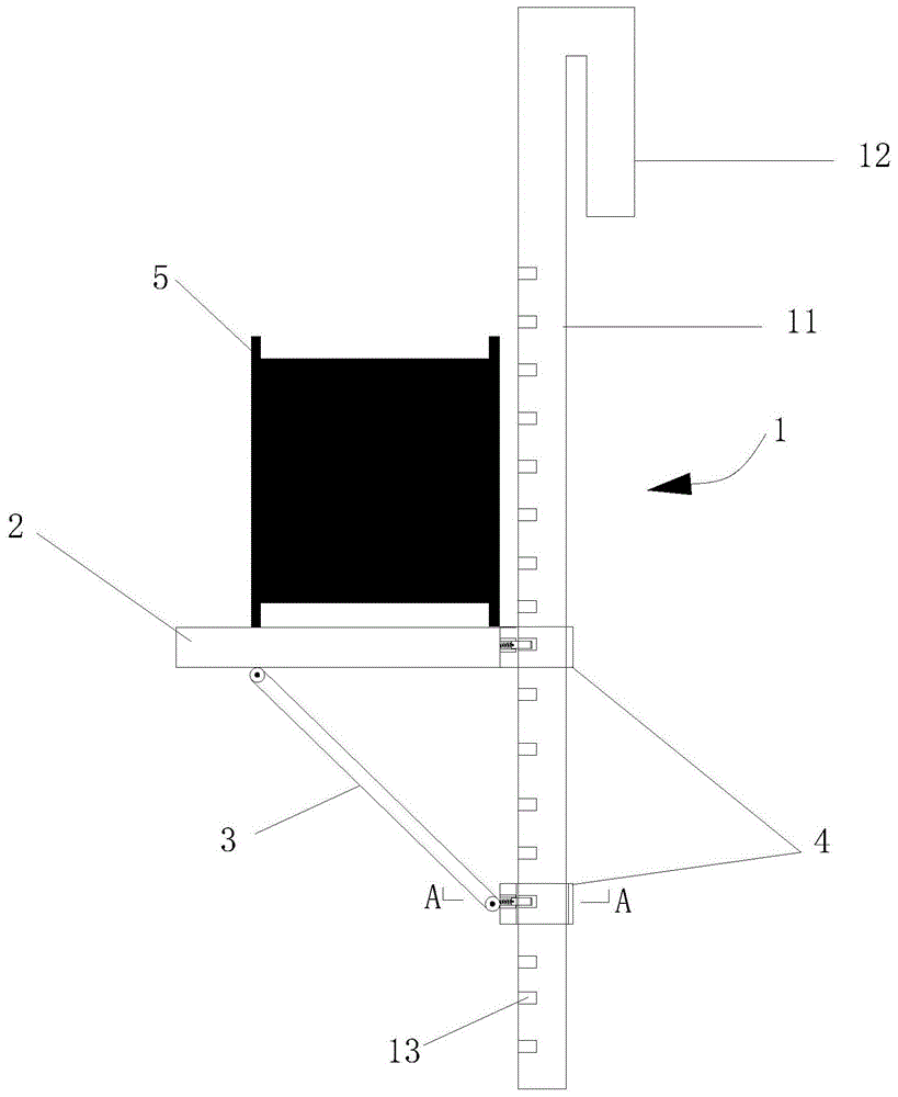 一种便捷安装的钢围檀支架的制作方法